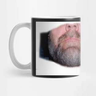 Mans face with beard Mug